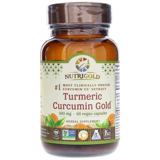 Turmeric Curcumin Gold 500 Mg, NAU